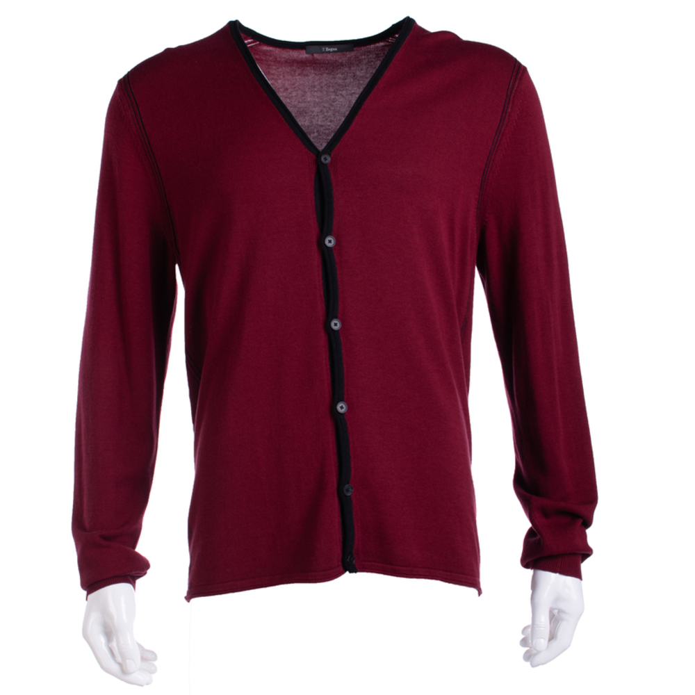 Z ZEGNA BORDO SWEATER | MENS SIZE XL